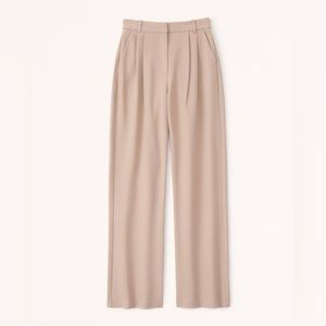 Abercrombie Curve Love A&F Sloane Tailored Pant